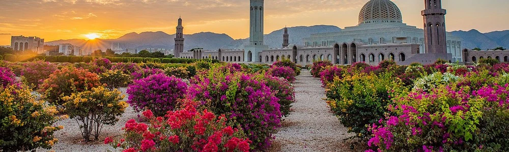 O grădină colorată din Oman