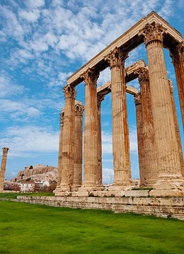 Ruine istorice din Atena, Grecia