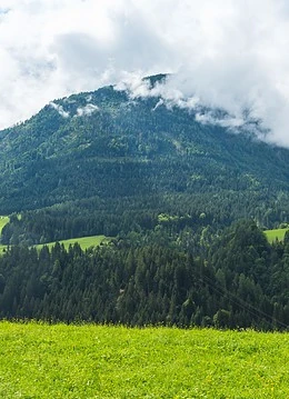 Peisaj natural din Alpii Austrieci