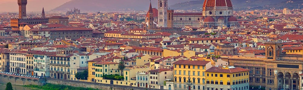 Vedere panoramică asupra orașului Florența