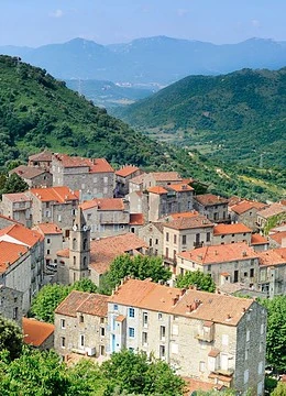 Un sat istoric din Corsica