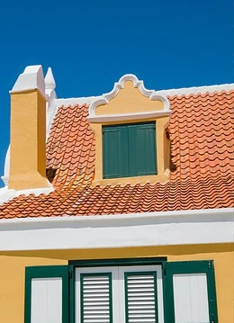 Casă cu arhitectură tradițională din Curacao