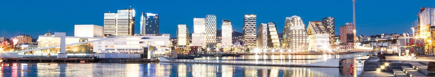 Oslo pe timpul nopții