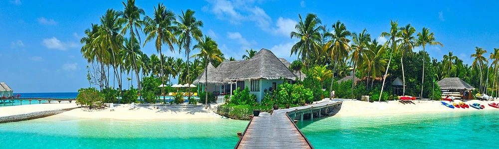 Insulă exotică din Maldive
