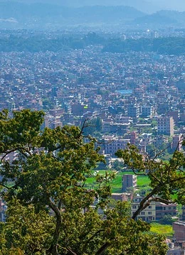 Peisaj panoramic al unui oraș