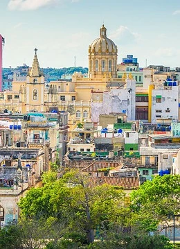Vedere panoramică asupra Havana
