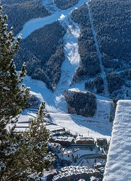 Zonă de ski în Andorra
