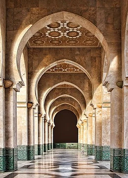 O zonă istorică din Maroc