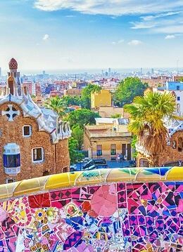 Parcul Guell din Barcelona