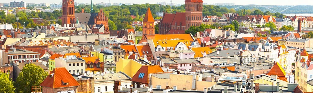 Peisaj al unui oraș din Polonia