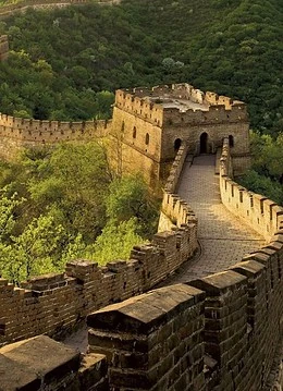 Marele Zid Chinezesc la apus