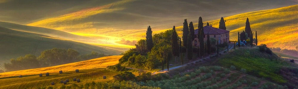 Peisaj panoramic din Toscana