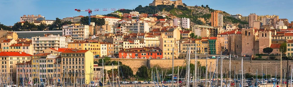 Privelșite panoramică Marseille