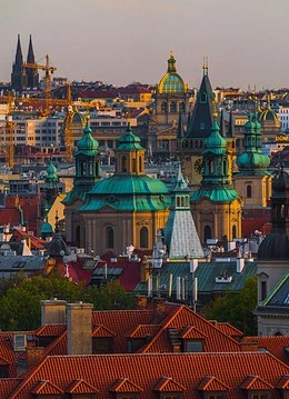 Priveliște asupra orașului Praga
