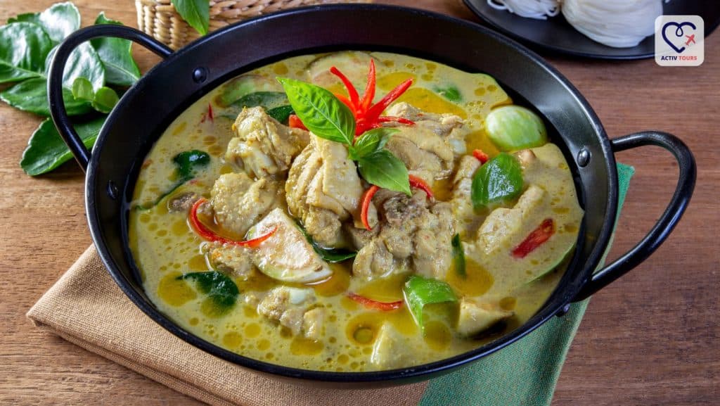 Curry thailandez verde