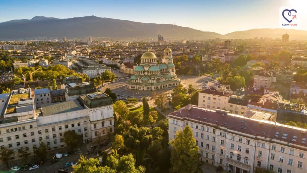 Peisaj panoramic din Bulgaria