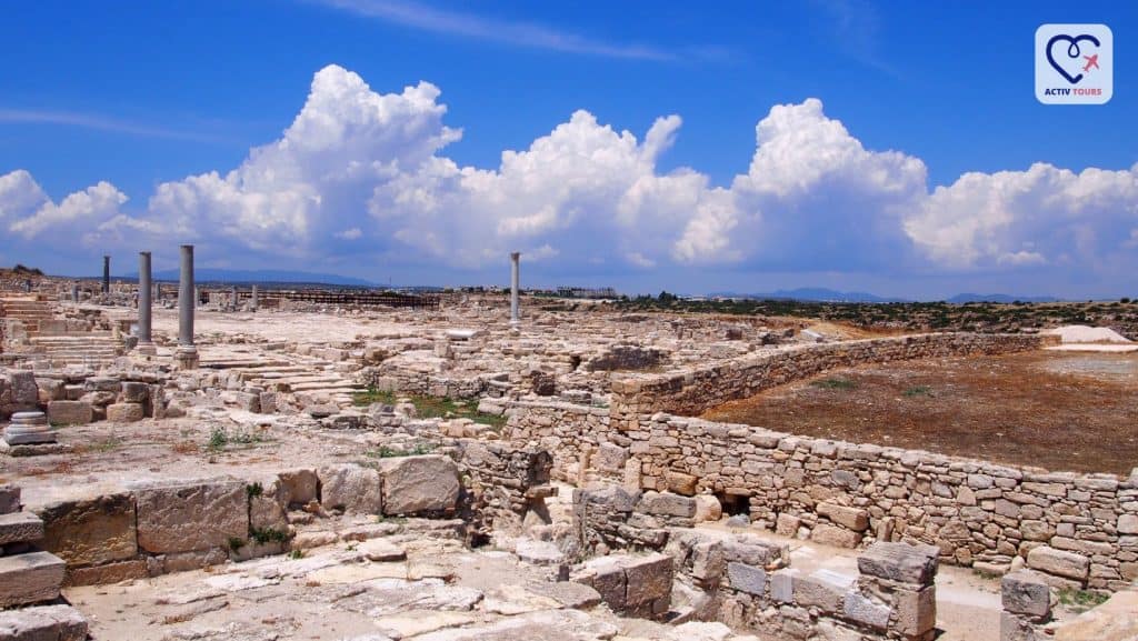 Ruinele orașului antic kourion