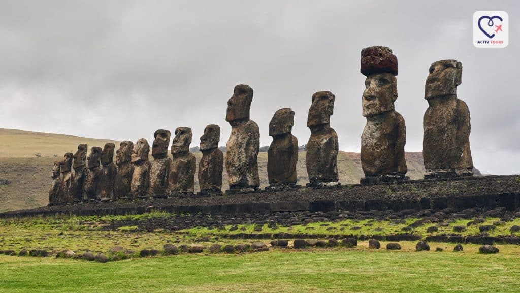 Statui simbolice pentru istoria din chile